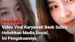 Video Viral Karyawati Bank Sultra Hebohkan Media Sosial Ini pengakuannya