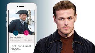 Outlander Star Sam Heughan Creates Jamie Frasers Online Dating Profile