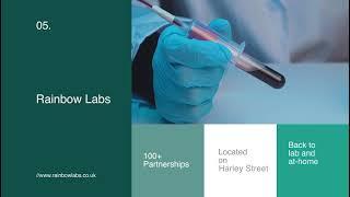 Rainbow Labs  Your partner for blood tests in London
