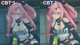 Nicole CUTSCENE changes CBT1 vs CBT2  Zenless Zone Zero