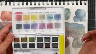 Derwent Graphitint Pan Paint Review & Pencil Comparison