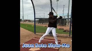 Juan Sotos Slow Motion Swing  Spring Training 2022