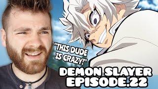 THE MASTER IS HERE??  DEMON SLAYER - EPISODE 22  New Anime Fan  REACTION