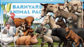  ALL NEW MORPHS ANIMALS SCENERY AND FEATURES  Planet Zoo Barnyard Animal Pack & Update 1.17