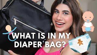 Whats in my Hospital Diaper bag?  First-time mom edition  Malvika Sitlani