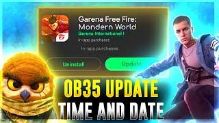 ob35 update freefire  ob35 update confirm date and time  ob35 update free fire kab aayega