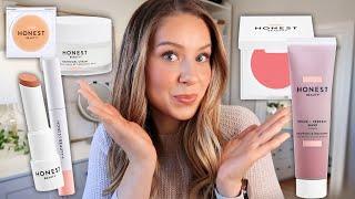 HONEST Beauty Makeup & Skincare Review - Im already OBSESSED with so many things