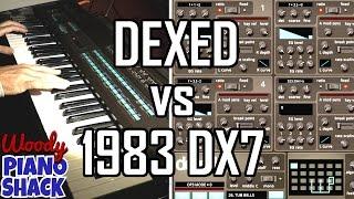 Dexed VST versus 1983 Yamaha DX7  Orgy of 80s riffs and over-used presets