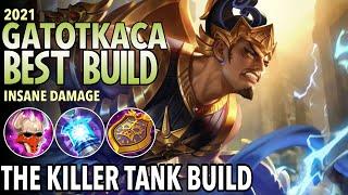 Gatotkaca Best Build in 2021  Top 1 Gatotkaca Gatotkaca Build  Gatotkaca Gameplay - Mobile Legends