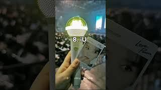 Top 10 most beautiful kpop lightstick  #shorts #kpop #btsshorts