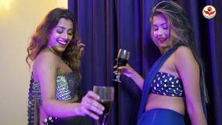 High Fashion Saree Shoot Concept  Room Party  Koyeliya & Arvi  MD Entertainment  Fashion Vlog