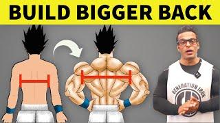 6 Exercises To Build Bigger Back  Complete Back Workout  Yatinder Singh