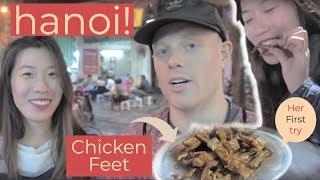 VIETNAM STREET FOOD TOUR.. HANOI 5 Fire Things You Should Try