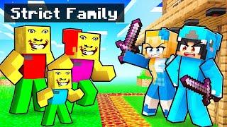 WEIRD STRICT FAMILY vs Most Secure House In Minecraft