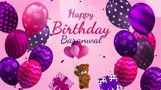 Happy Birthday Baranwal  Baranwal Happy Birthday Song