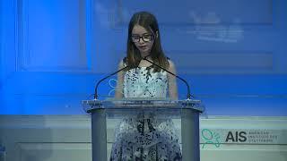 Ailyns speech at the 2023 AIS Gala - American Institute for Stuttering
