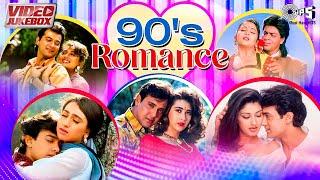 90s Romance - Video Jukebox  Bollywood Love Songs  90s Hindi Hit Songs