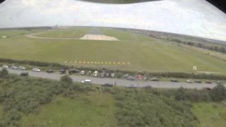 Landing after Duxford