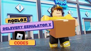 roblox delivery simulator x codes