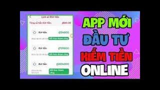 Kiếm tiền online - app định lượng mới ra kiếm lãi hàng ngày bằng trx.