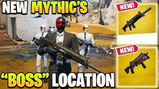 *NEW* HIGHCARD BOSS LOCATION Guide Fortnite Chapter 4 Season 2 Mythic rifle & Mythic Shotgun