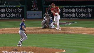 Mike Trout DESTROYS home run off Brett Phillips in blowout Angels win 