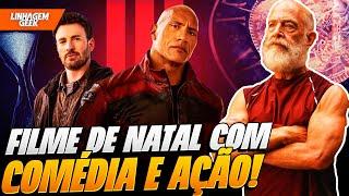 GRANDE FILME DE NATAL A CAMINHO OPERAÇÃO NATAL COM THE ROCK CHRIS EVANS E LUCY LIU