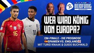 EM Finale PrognoseEngland - Spanien TippWer wird Europameister?  Mit Guido Buchwald & Turid Knaak