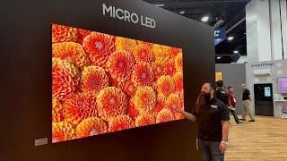 Samsungs Massive 110 Micro LED TV CEDIA 2023