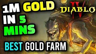 How To Farm 1 MILLION Gold Every 5 Minutes - Diablo 4