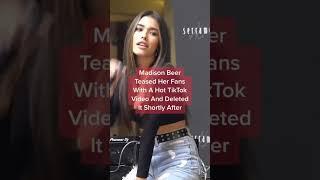 madison beer teasing fans with hot video