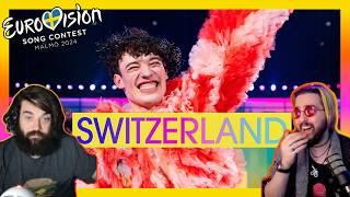 CANADIANS REACT TO Eurovision 2024  Switzerland 