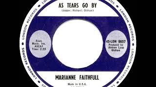 1964 HITS ARCHIVE As Tears Go By - Marianne Faithfull