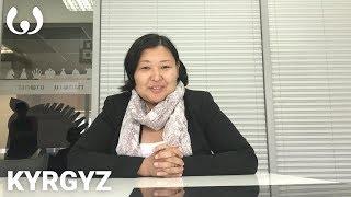 WIKITONGUES Aigul speaking Kyrgyz