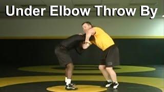 Under Elbow Throw By - Cary Kolat Wrestling Moves