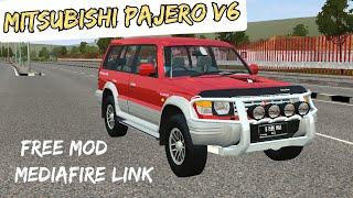 Released Mitsubishi Pajero V6 Car Mod In Bus Simulator Indonesia  Car Mod Bussid  Mediafire Link