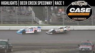 World of Outlaws CASE Late Models  Deer Creek Speedway – Race 1  July 5 2024  HIGHLIGHTS