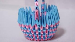 Paper Craft Ideas  DIY Origami Basket  HandiWorks #59