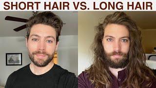 Mens Short Hair Vs Long Hair Pros & Cons BATTLE