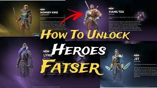 How To Unlock All Heroes Faster In Sf4 Secret Trick  Shadow Fight 4  Evoker OP