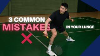 The PERFECT Lunge in Your Badminton Footwork - Beginner Editions