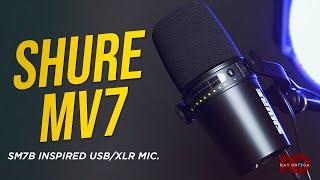 Shure MV7 USBXLR Microphone Review