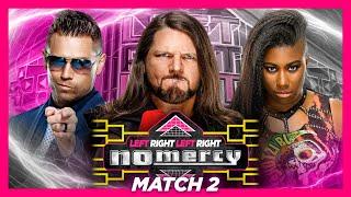 AJ STYLES vs. THE MIZ vs. EMBER MOON LRLR Title No Mercy Tournament - Match 2