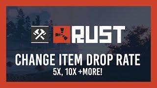 Rust Change item drop rates with GatherManager