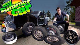 My Summer Car- где взять колеса самый простой способ плывем в заброшенный дом. Прохождение Лецплей