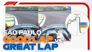 Good Lap Vs Great Lap With Aston Martin  2022 Sao Paulo Grand Prix  Workday