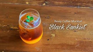 Coffee Mocktail Recipe  Cara Membuat Coffee Mocktail  Black Sunkist