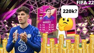 HE DIDNT WIN THE VOTE? PREMIUM FUTTIES KAI HAVERTZ REVIEW FIFA 22