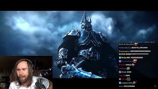 Asmongold reacts to Classic Wrath of the Lich King ANNOUNCEMENT  WoW Cinematic Trailer