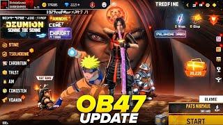 Ob47 Update Free Fire l Free Fire X Naruto l Free Fire New Event l Ff New Event